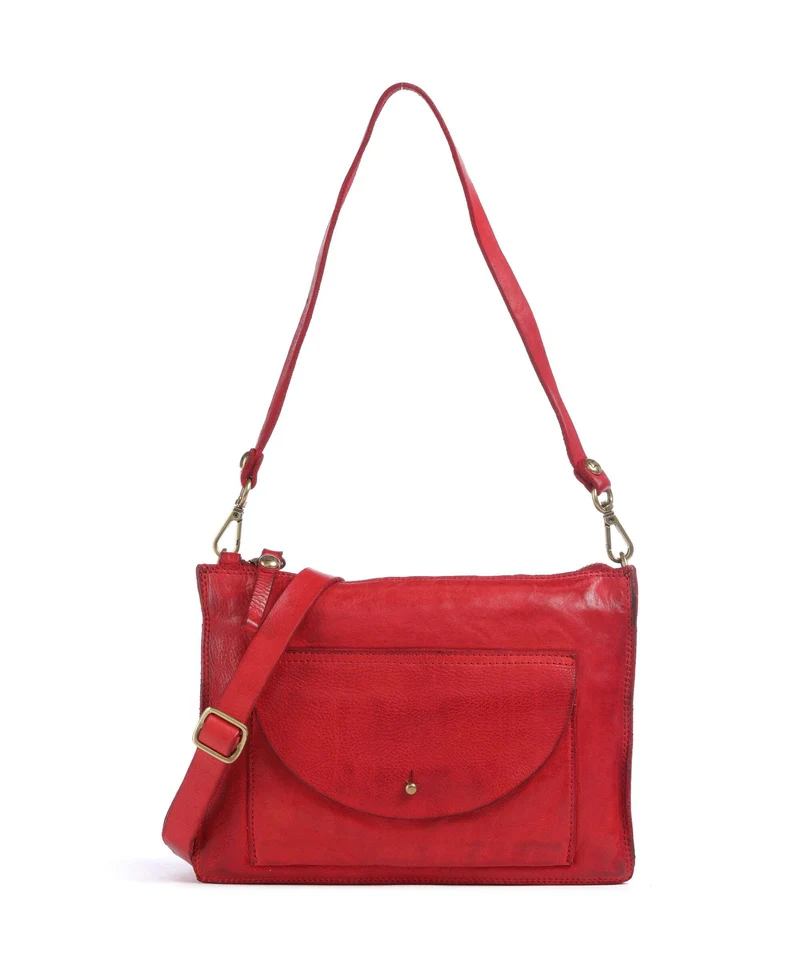 Campomaggi Bolso de hombro rosso
