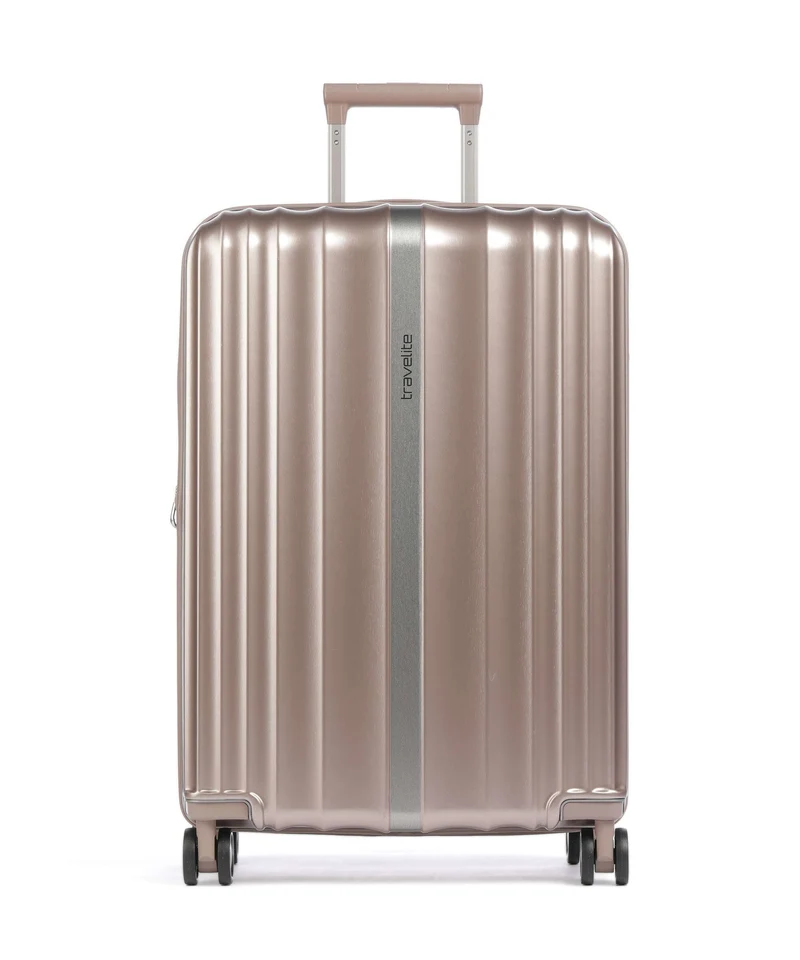 Travelite Paros Maleta con 4 ruedas cappuccino
