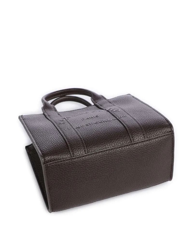 Karl Lagerfeld K/Rue St Guillaume Mini Bolso de mano tobacco