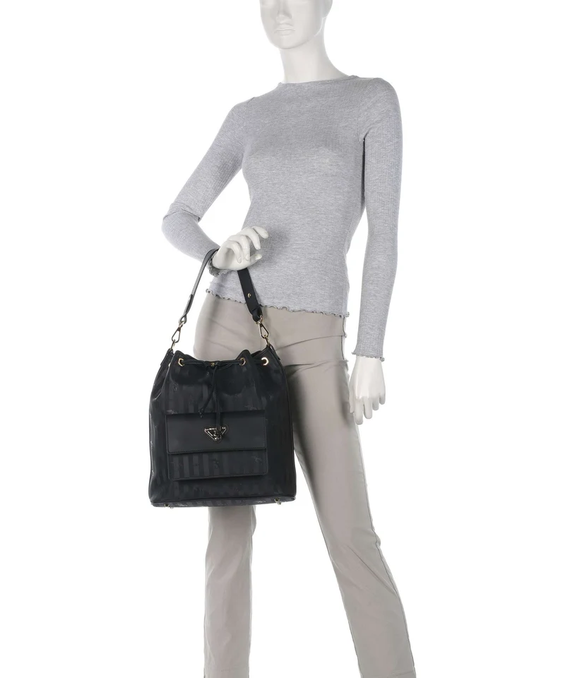 Maison Mollerus Vinerus Nyon Bucket bolso de mano classic schwarz