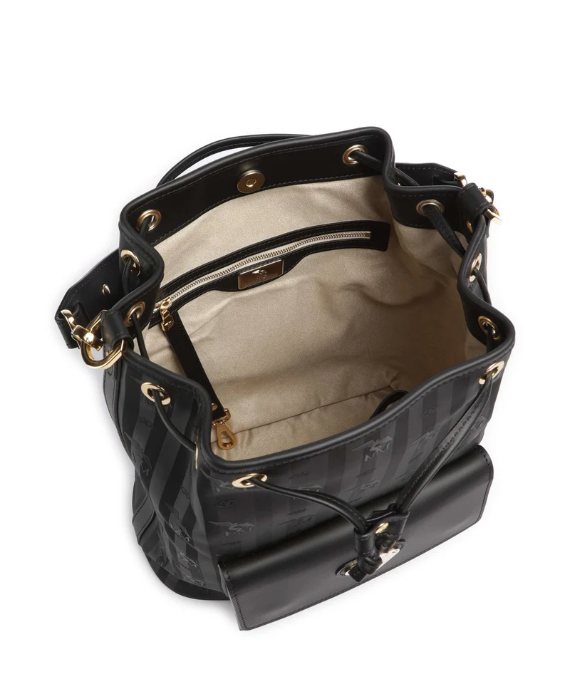 Maison Mollerus Vinerus Nyon Bucket bolso de mano classic schwarz