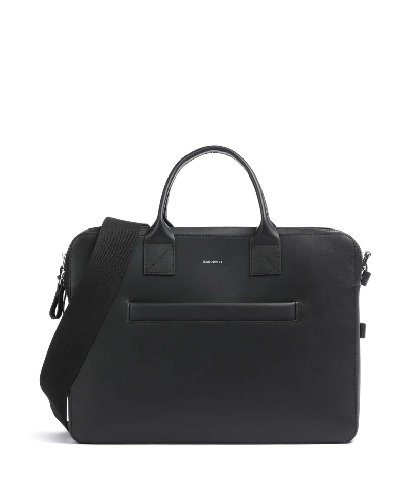 Sandqvist Leather Classics Seth Maletín black