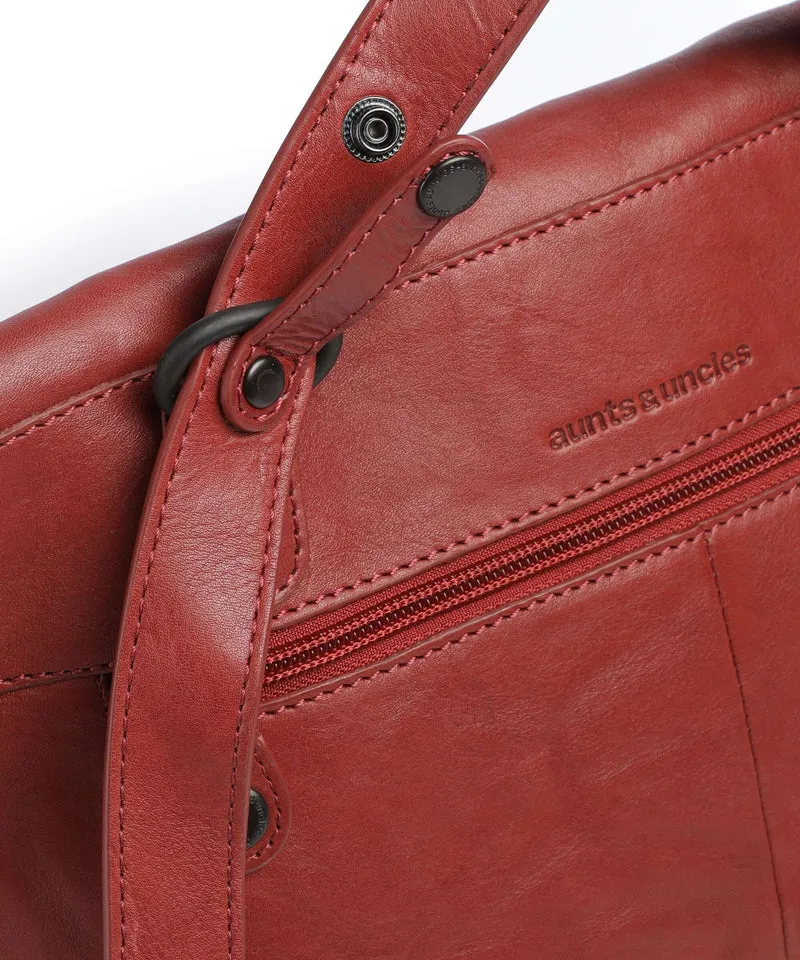 Aunts & Uncles Grandma's Luxury Club Mrs. Mince Pie Bolso mochila intense rust