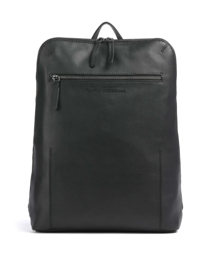The Chesterfield Brand Wax Pull Up Cow Filmore Mochila black