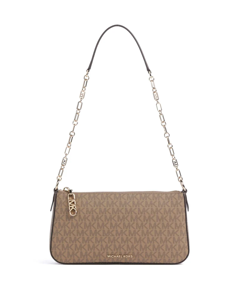 Michael Kors Empire Medium Bolso de hombro husk
