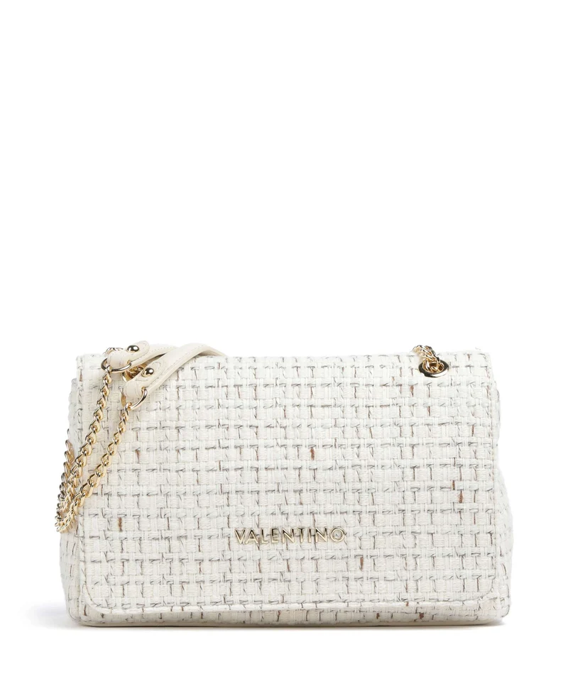 Valentino Bags Tweed Bolso de hombro off white/multicolour