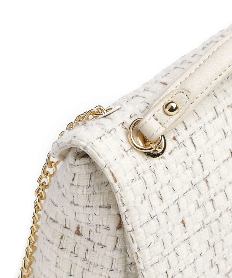 Valentino Bags Tweed Bolso de hombro off white/multicolour