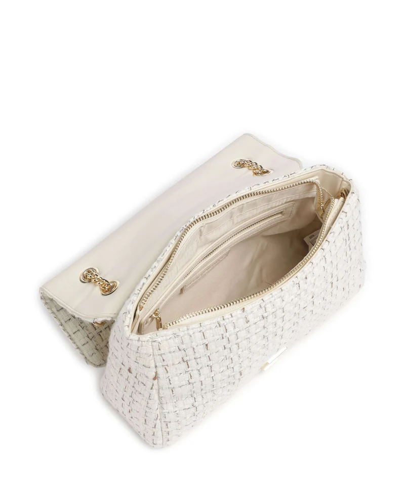 Valentino Bags Tweed Bolso de hombro off white/multicolour