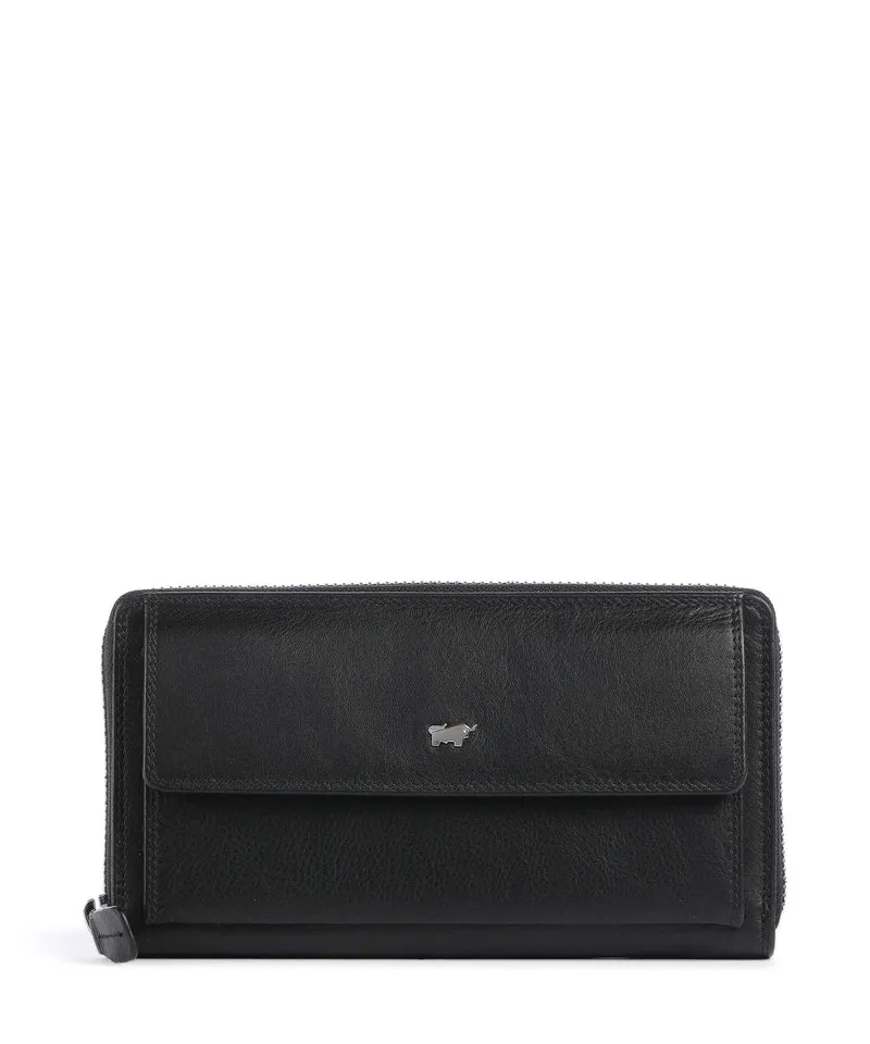 Braun Büffel Golf Monedero schwarz
