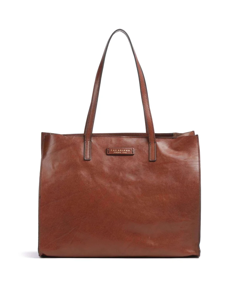 The Bridge Mirra Bolsa shopping marrone