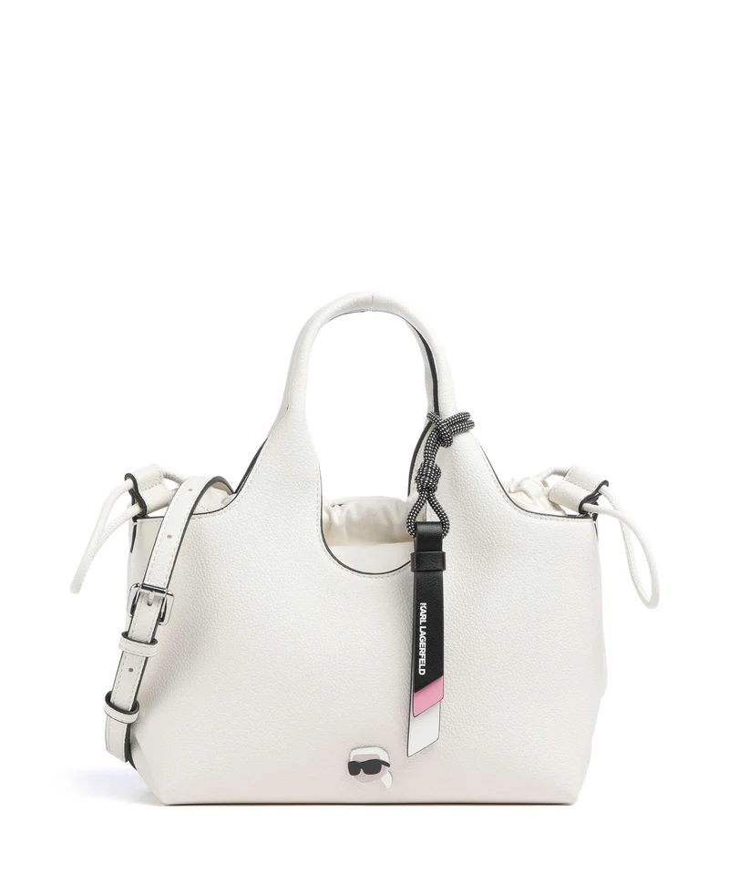 Karl Lagerfeld K/Ikon Small Bolso de mano offwhite
