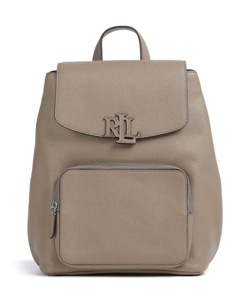Lauren Ralph Lauren Cameryn Medium Mochila taupe brown