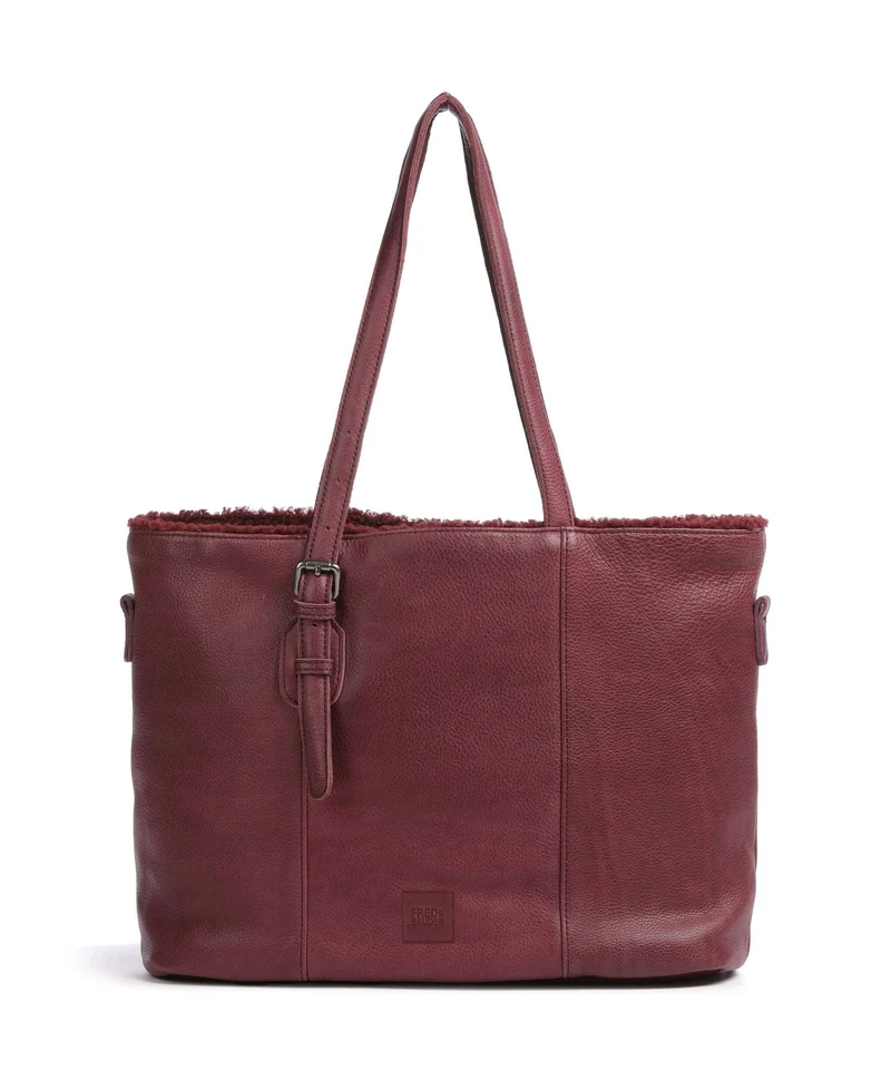 FredsBruder Inside Out Bolsa shopping dark berry