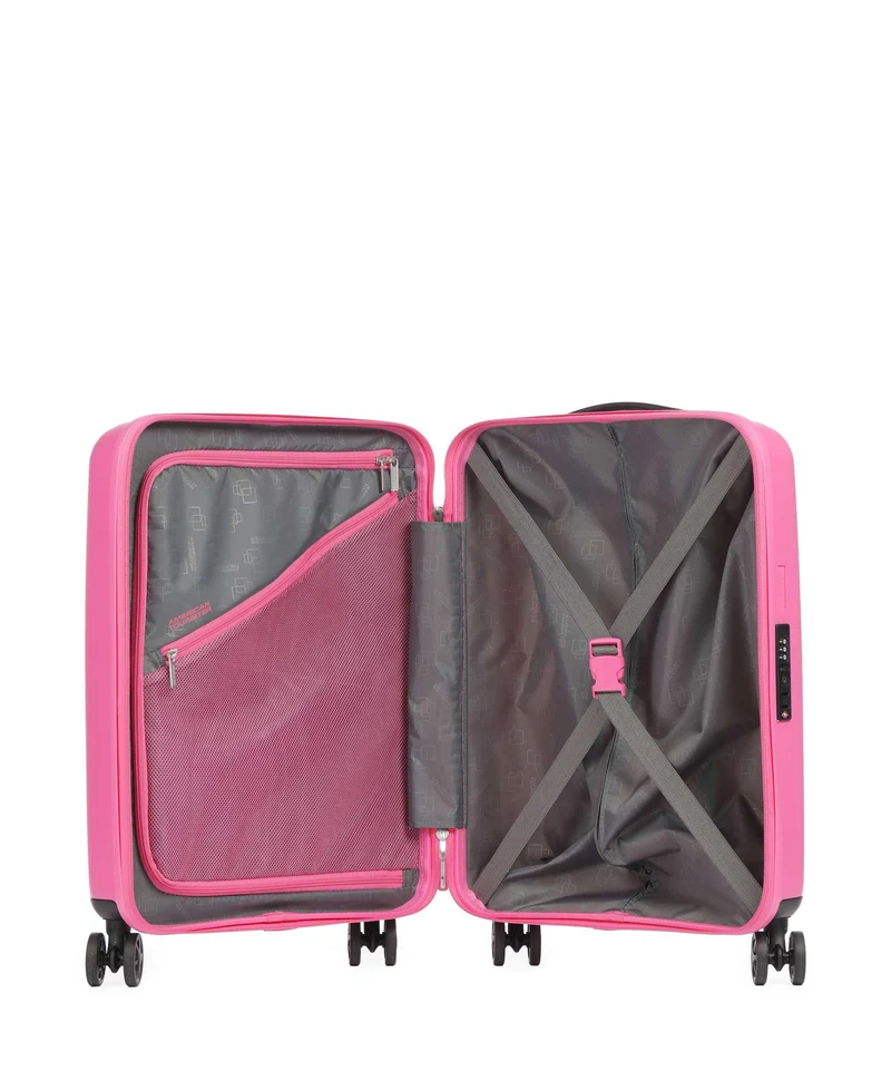 American Tourister Rejoy Maleta con 4 ruedas hawaiian pink