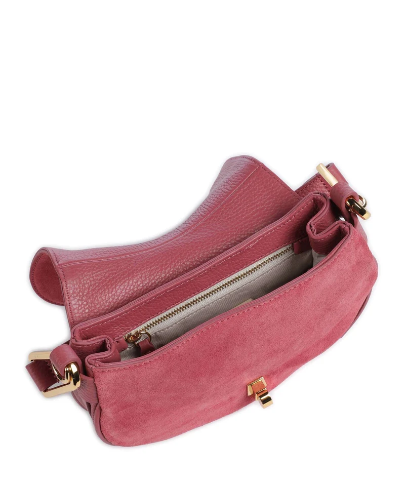 Coccinelle Magie Suede Bolso de hombro rosewood
