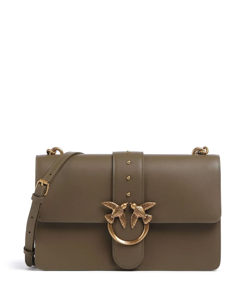 Pinko Love One Classic Bandolera scricciolo/antique gold