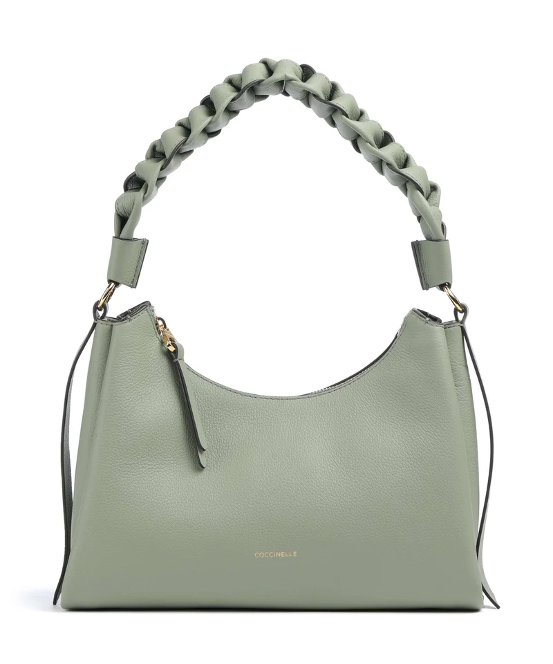 Coccinelle Boheme Grana Double Bolso de hombro greenery/rosett