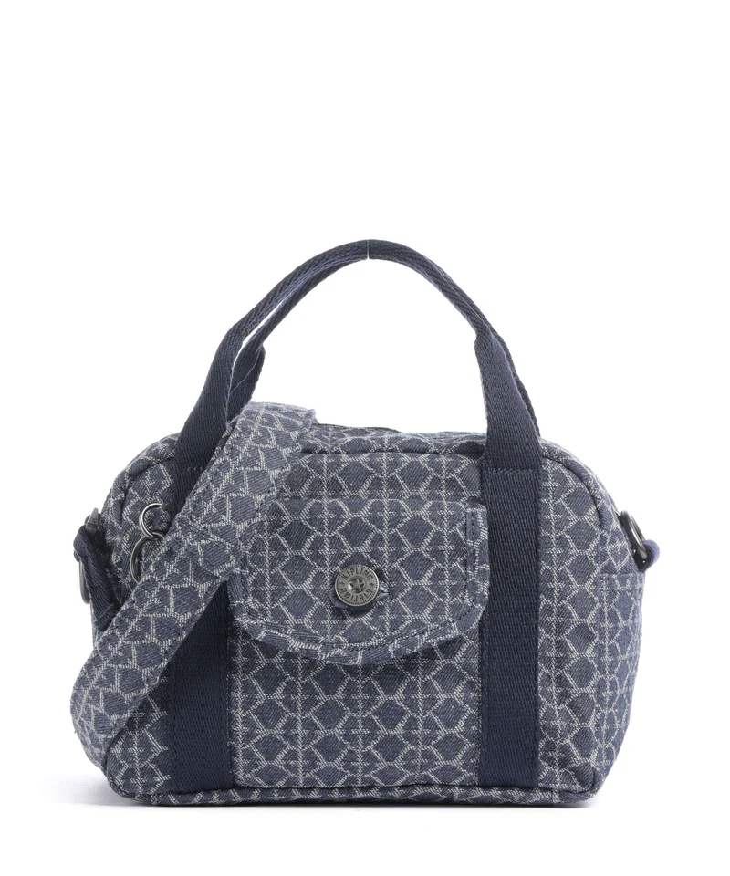Kipling Denim Love Kazia Bolso de mano signature denim