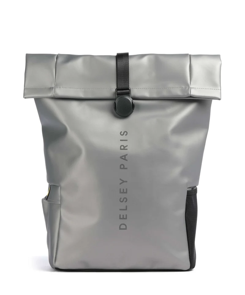 Delsey Paris Turenne Soft Mochila roll-top silber