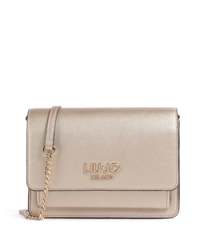 Liu Jo Icon M Bandolera light gold