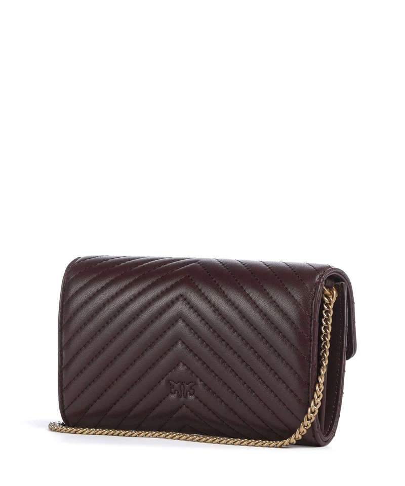 Pinko Love One Monedero uva di catawba/antique gold