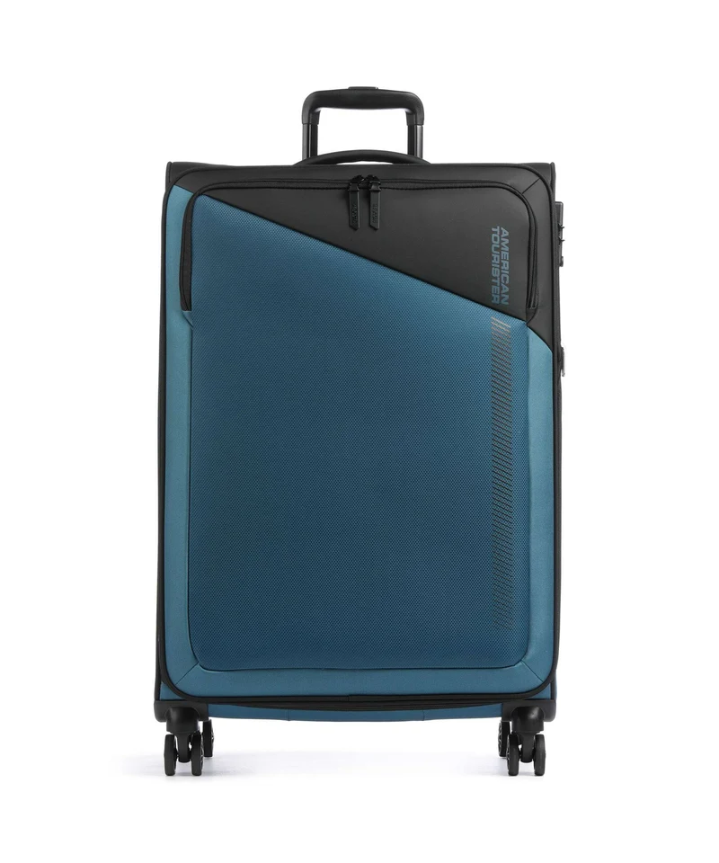 American Tourister Daring Dash L Maleta con 4 ruedas black/blue