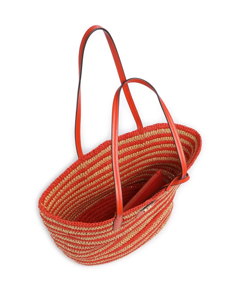 Lauren Ralph Lauren Brie 31 Bolsa shopping natural/orange lily