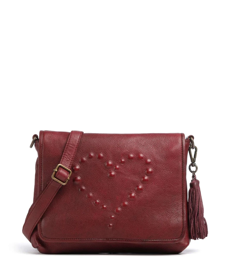 Taschendieb Wien Herzoggasse 4 Bandolera red burgundy