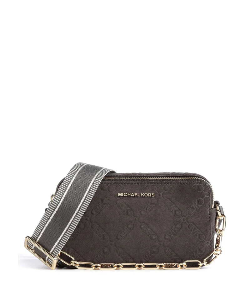 Michael Kors Jet Set Bandolera chocolate
