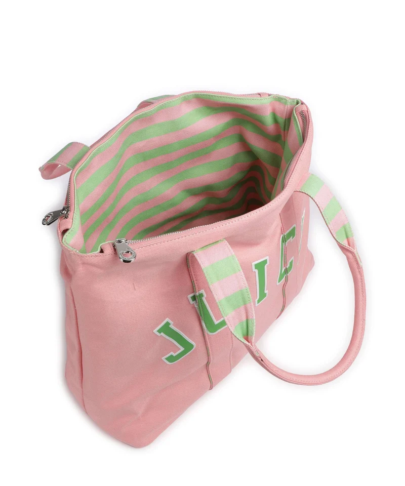 Juicy Couture Daisy Canvas L Bolsa shopping juicy pink