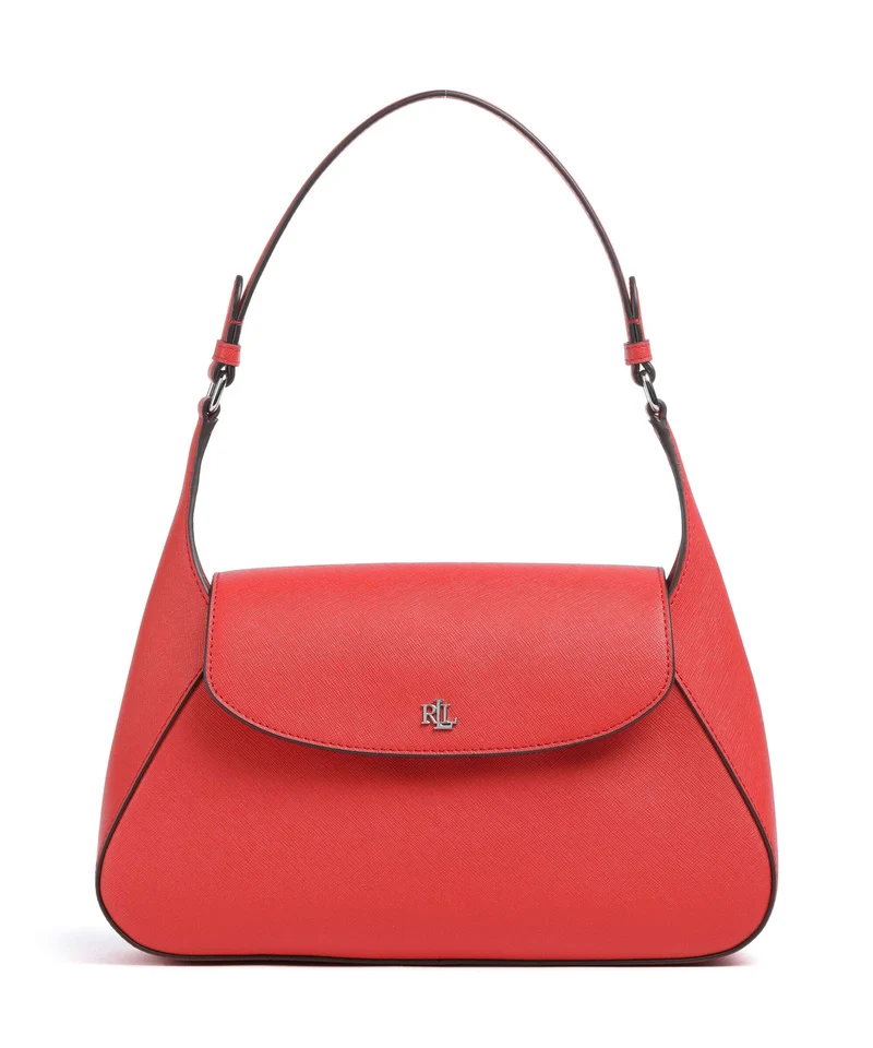 Lauren Ralph Lauren Schylar Medium Bolso de hombro bright vermillion