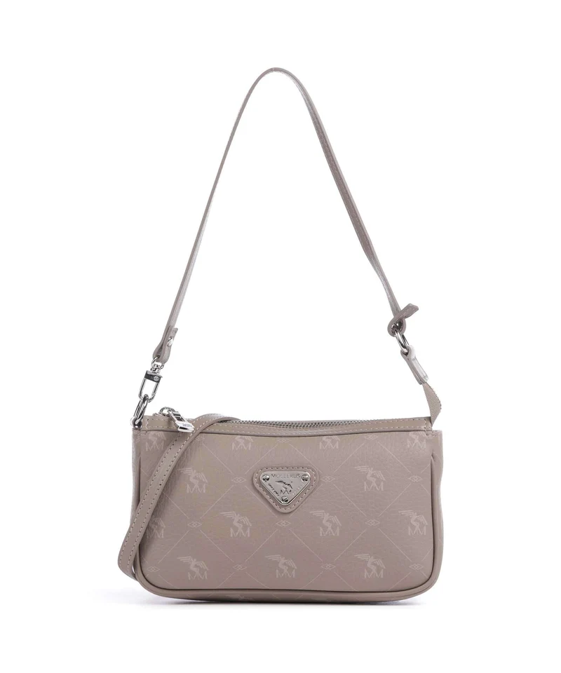 Maison Mollerus Pecarus Missy Bolso de hombro taupe/rosé/silber