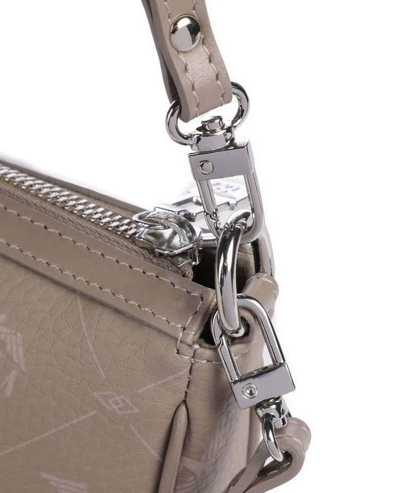 Maison Mollerus Pecarus Missy Bolso de hombro taupe/rosé/silber