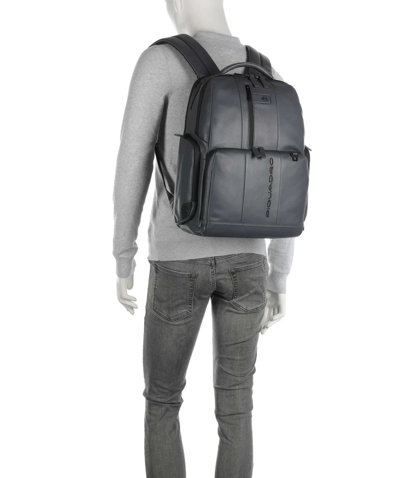 Piquadro Urban LED Mochila para portátil grigio