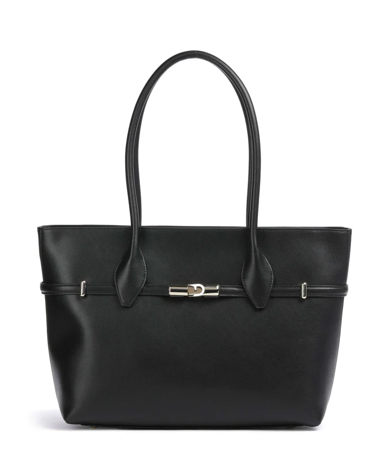 Furla Goccia L Bolsa shopping nero
