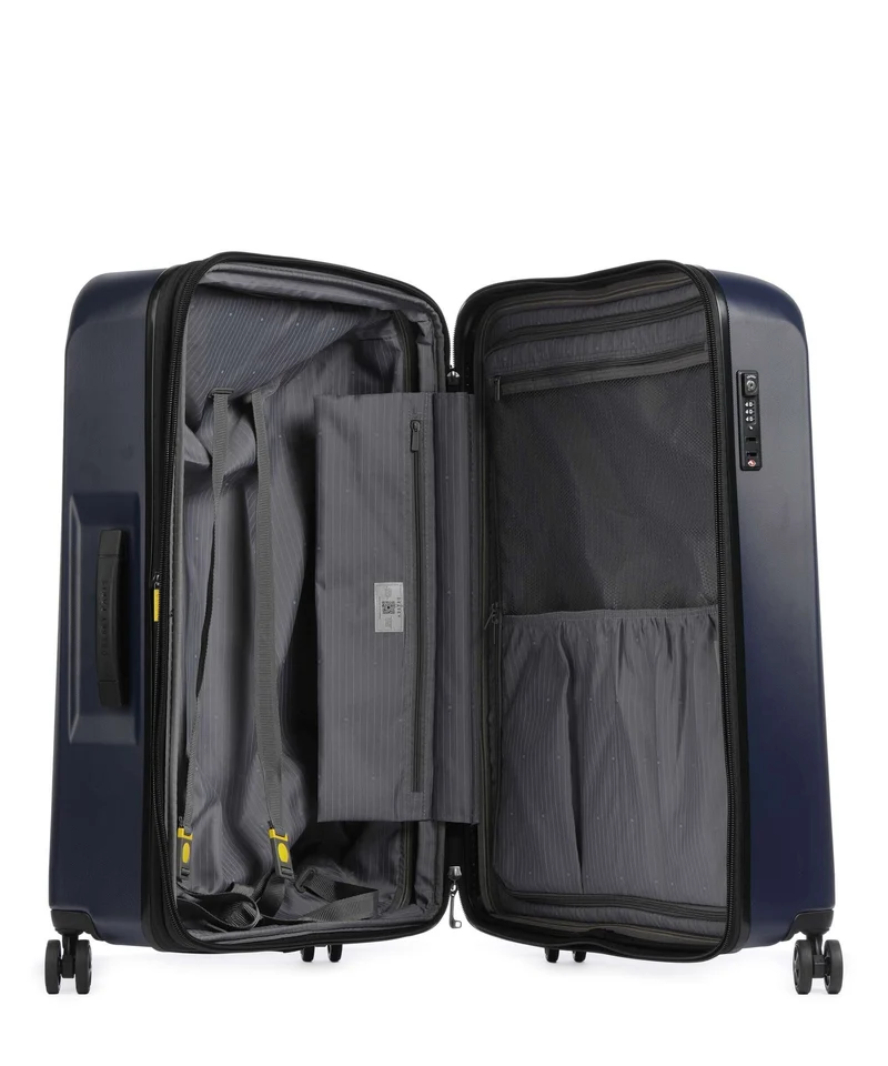 Delsey Paris Promenade Hard 2.0 Maleta con 4 ruedas marineblau