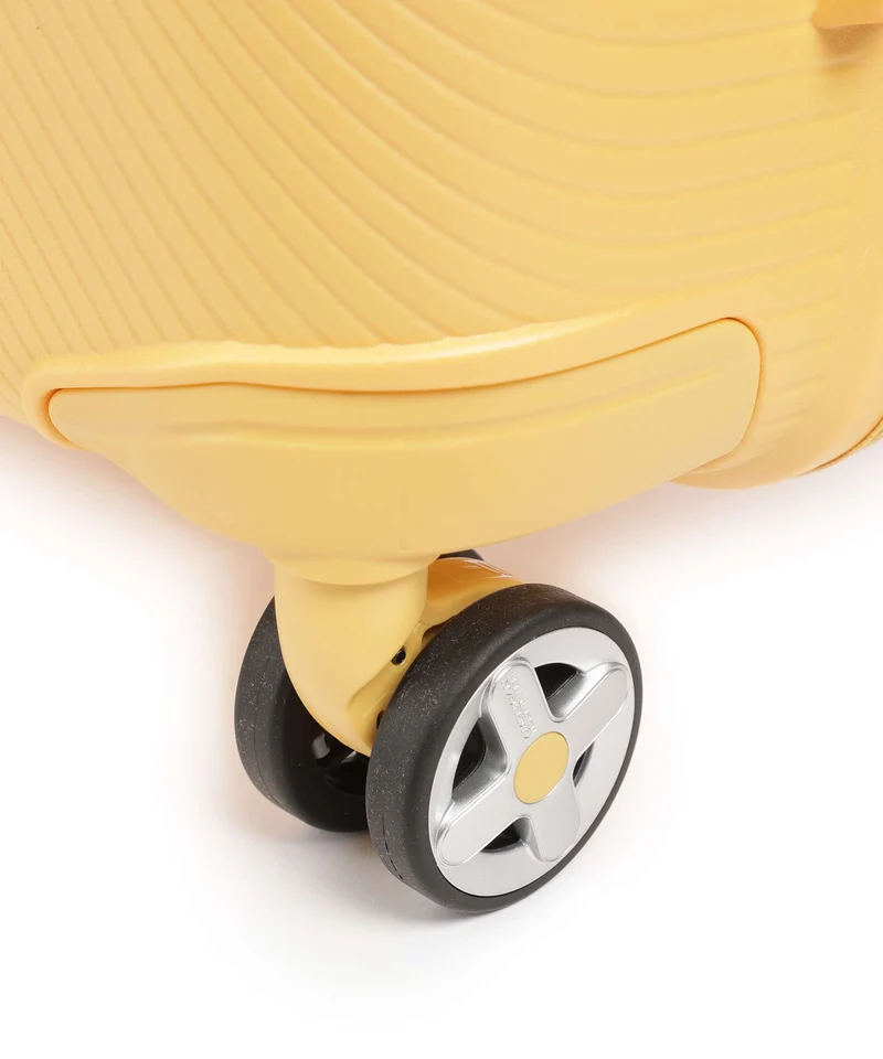 American Tourister Starvibe Maleta con 4 ruedas metallic banana