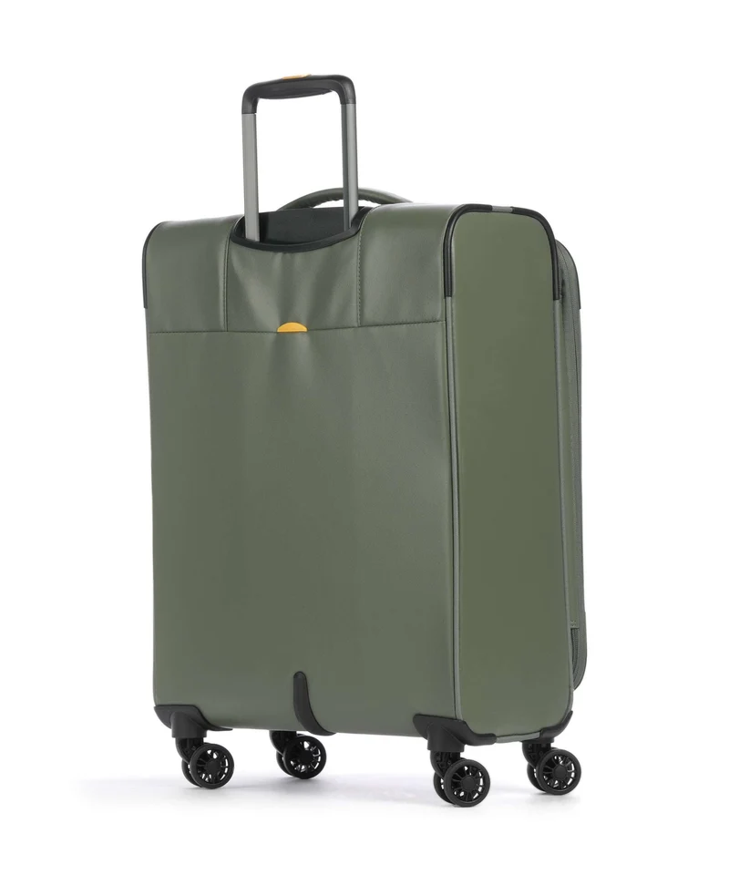Mandarina Duck Eco Coated Maleta con 4 ruedas pine green