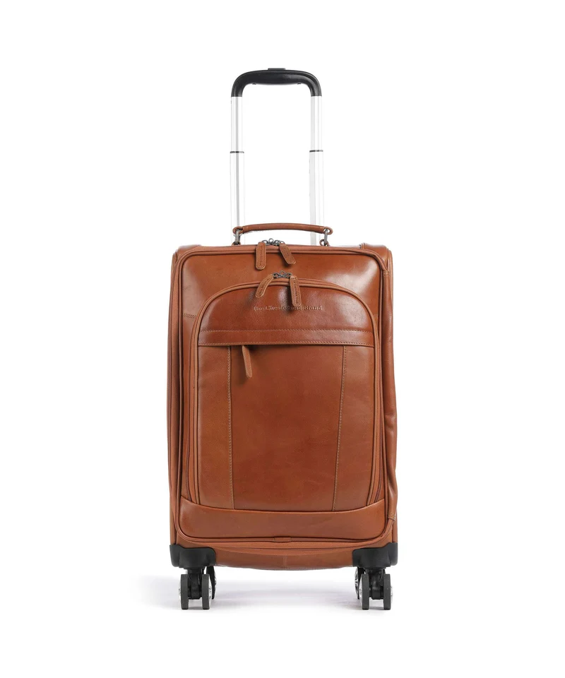 The Chesterfield Brand Keylago Maleta con 4 ruedas cognac