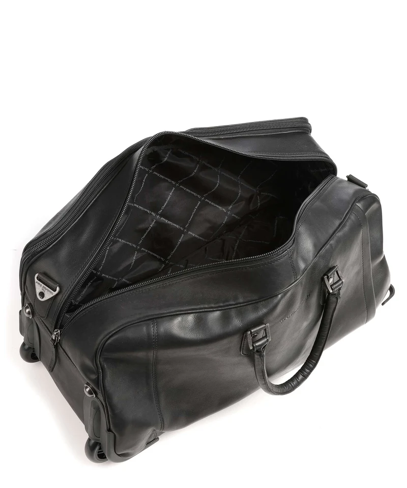 The Chesterfield Brand Jayven Bolso de viaje con ruedas black