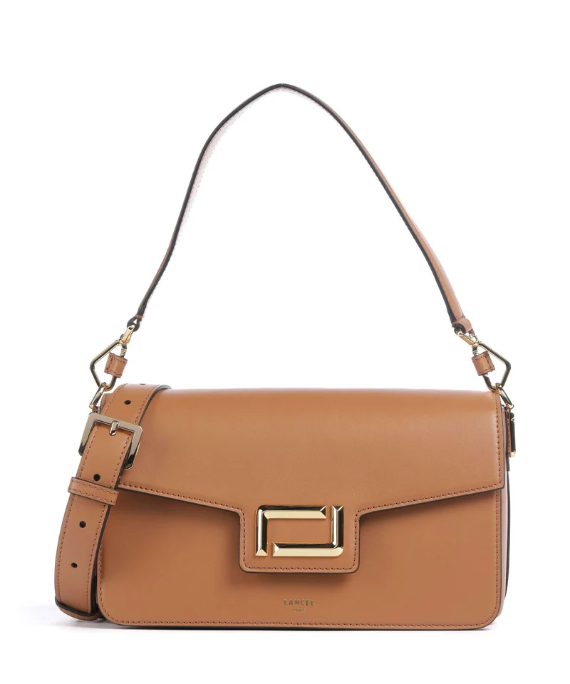 Lancel Angèle M Bolso de hombro camel