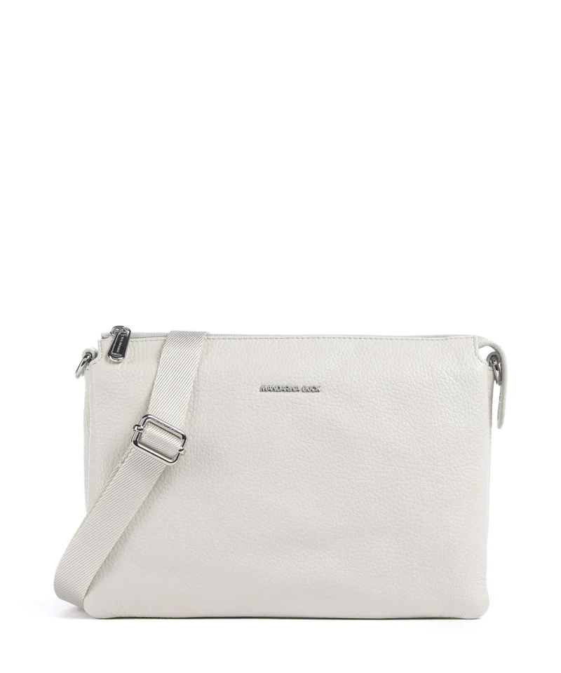 Mandarina Duck Mellow Leather Bandolera cashmere