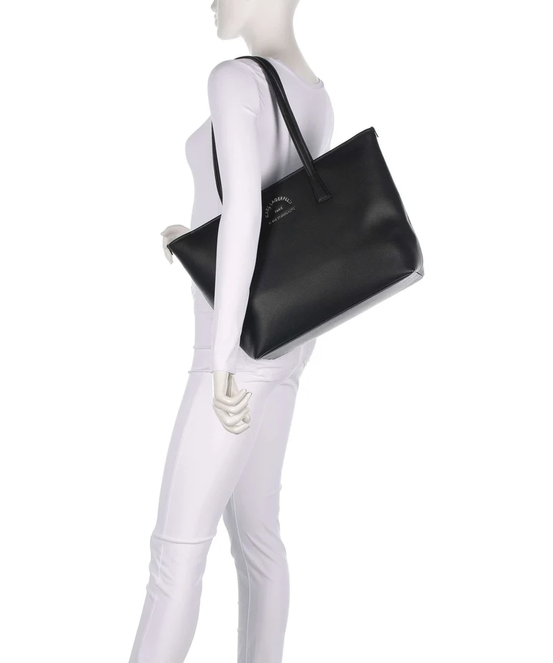 Karl Lagerfeld K/Rue St Guillaume Bolsa shopping black