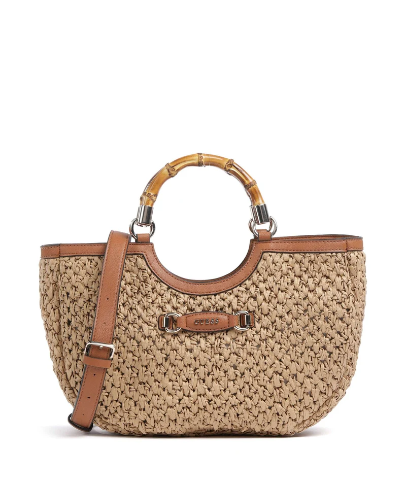 Guess Siria Bolso de mano natural/cognac