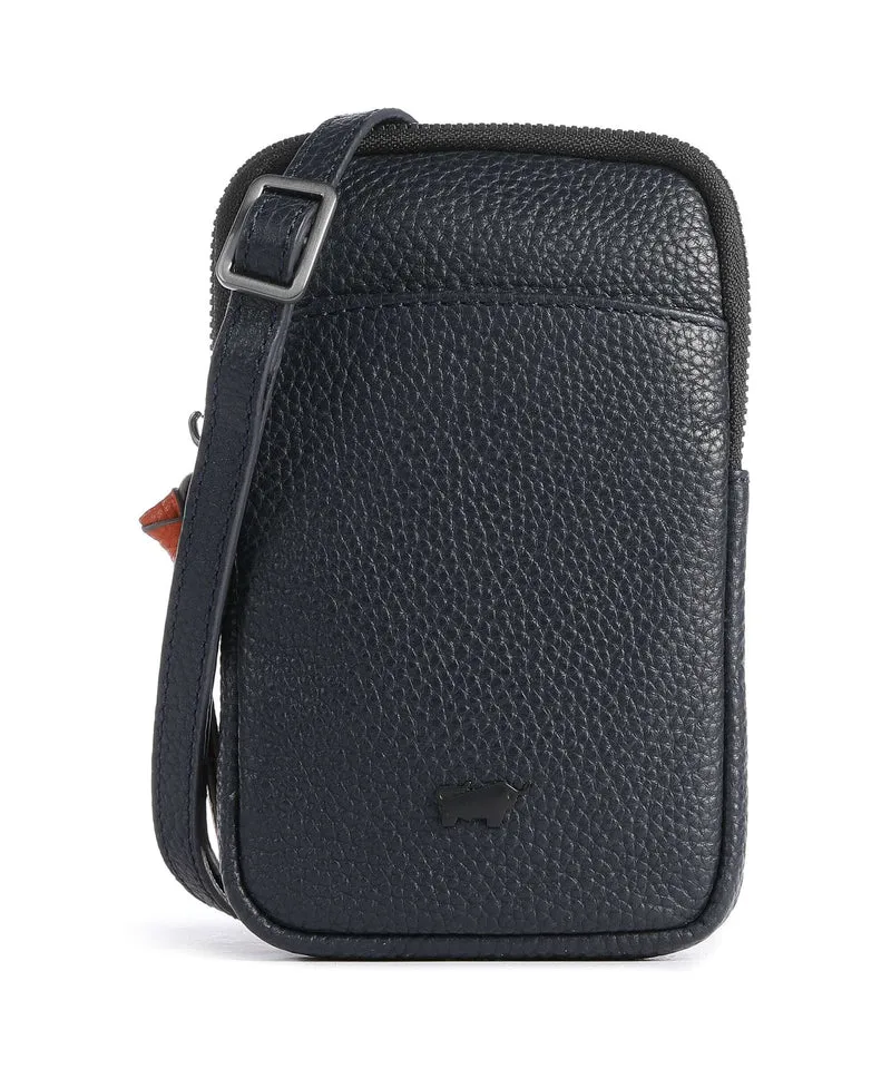Braun Büffel Novara Bolsa para móvil navy