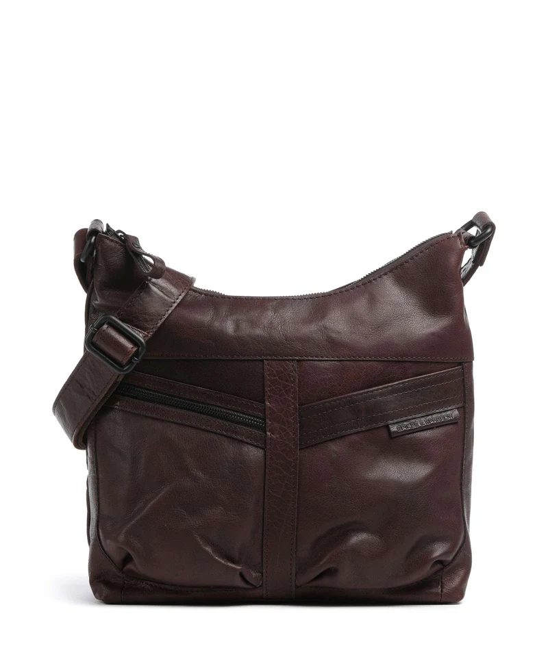 Spikes & Sparrow Bronco Morgane Bandolera dark brown