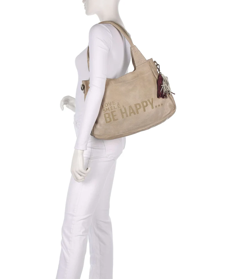 Taschendieb Wien Glücksbrücke 3 Bolso de hombro cream