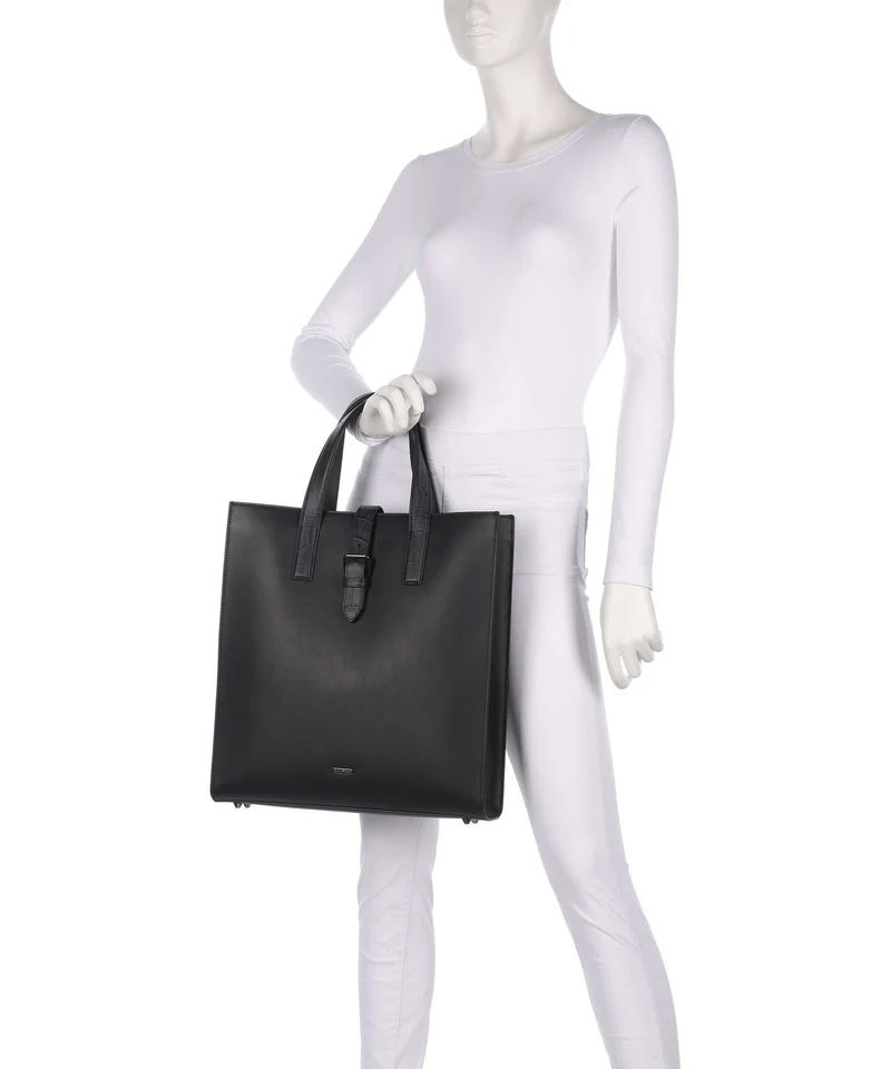 Emporio Armani Cocco Touch Bolso de mano black beauty