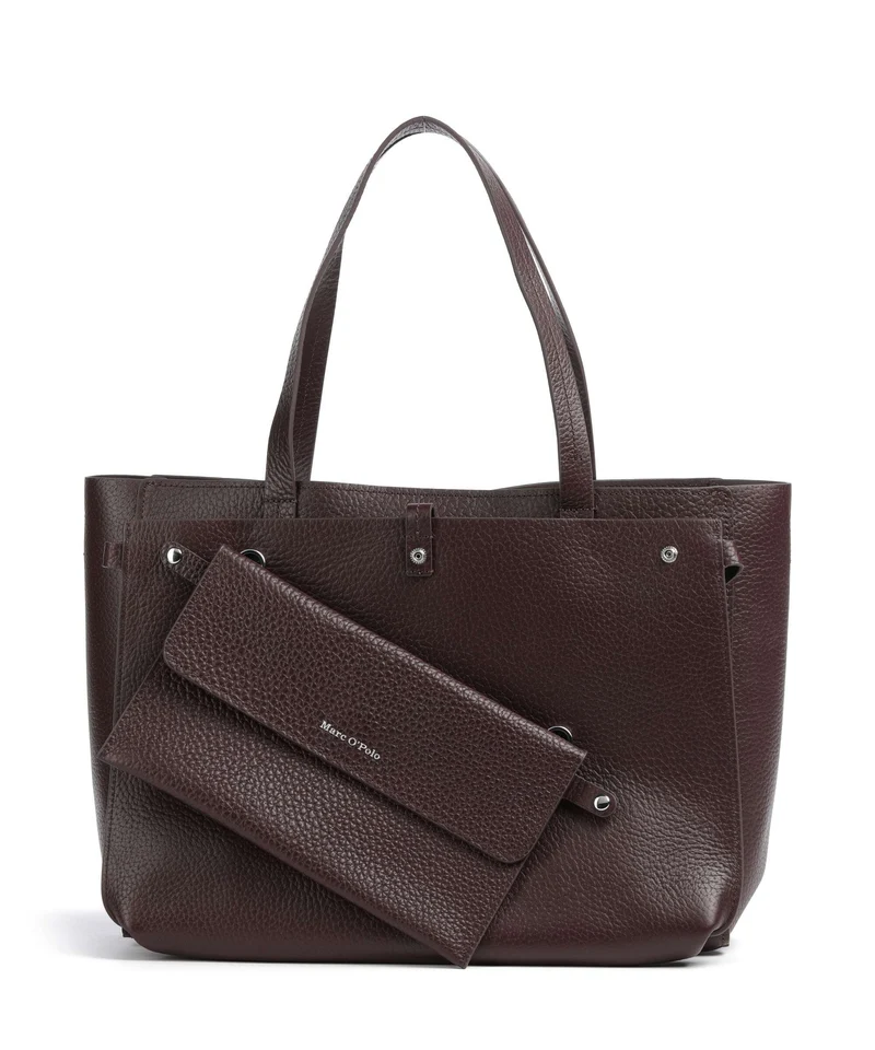Marc O'Polo Busin M Bolsa shopping dark aubergine