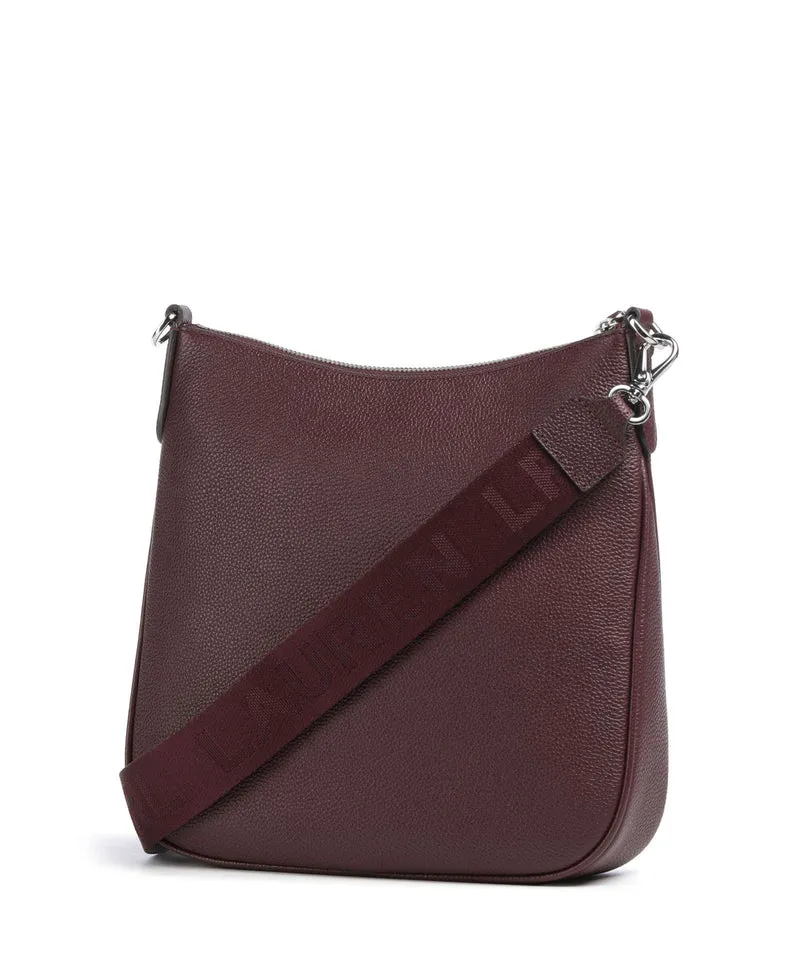 Lauren Ralph Lauren Cameryn 27 Bandolera dark garnet